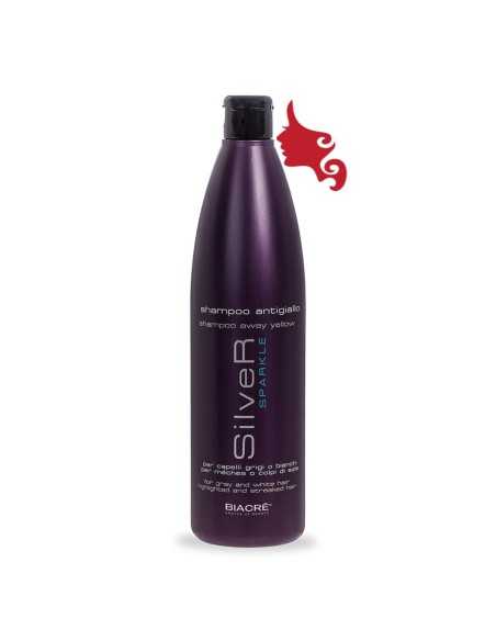 Biacrè Silver Sparkle Shampoo Antigiallo 500 ml – Formato Convenienza