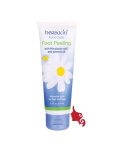 Foot Peeling Herbacin 100 ml Crema Scrub Esfoliante Piedi