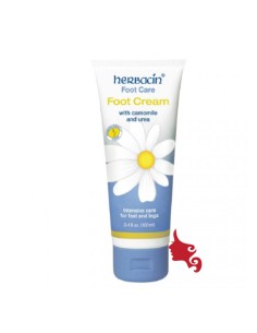 Foot Cream Herbacin 100 ml Crema Piedi Idratante e Rigenerante Profonda