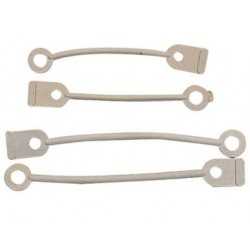 Elastici Bigodini Permanente Tondi conf. 50 pz