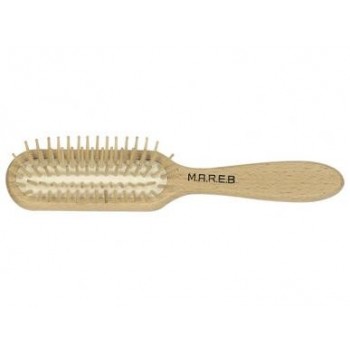 Spazzola Piatta Denti Legno